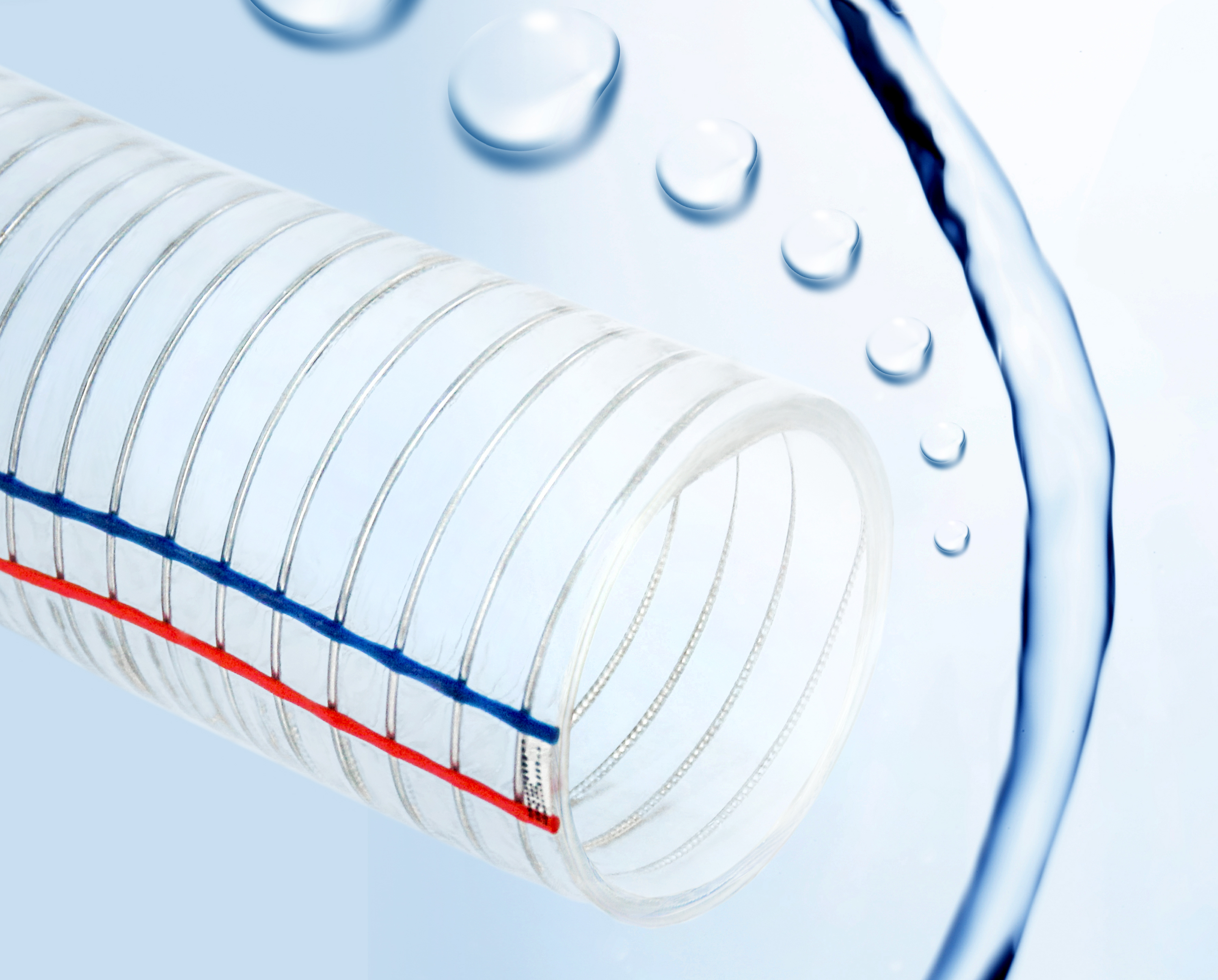 PVC鋼絲增強軟管產品簡介和塑膠軟管的規(guī)格尺寸(圖1)